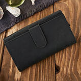 Жіночий шкіряний гаманець зелений геометричний вінтаж Paolo Peruzzi, фото 5