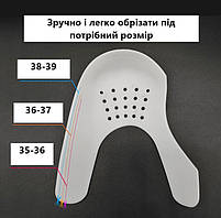Вставки у взуття Crease Protector для запобігання заломам та збереженню форми розмір 35-39 29251 35-39, фото 7