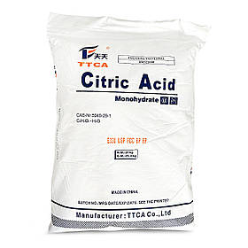 Лимонная кислота 25 кг Пищевая добавка Е 330