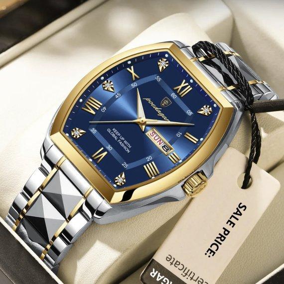 Чоловічий наручний кварцовий годинник Poedagar Respublika, фото 1