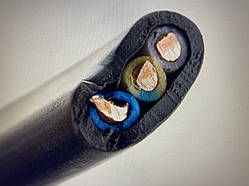 Кабель мідний ВВГ- П 3х2.5 моноліт негорючий плоский ГОСТ Одеса (кратно 50м)