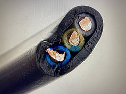 Кабель мідний ВВГ-п нгд 3х1.5 плоский моноліт ГОСТ Одеса (кратно 100м) трижильний