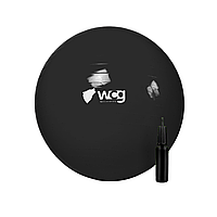 М'яч для фітнесу (фітбол) WCG 85 Anti-Burst 300кг Графіт + насос
