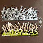 Ніж для створення вирубки із картону Колоски (Лаванда) NOZ153, фото 2