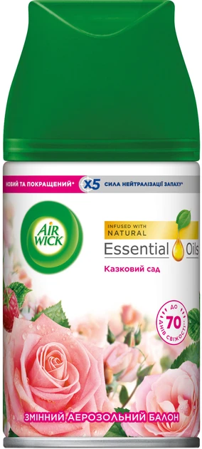 Змінний аерозольний флакон Air Wic Mystical Garden 250 мл (Казковий сад)