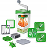 Овочерізка Nicer Dicer 7в1 для нарізання овочів і фруктів із насадками та контейнером EXT 306-27, фото 4