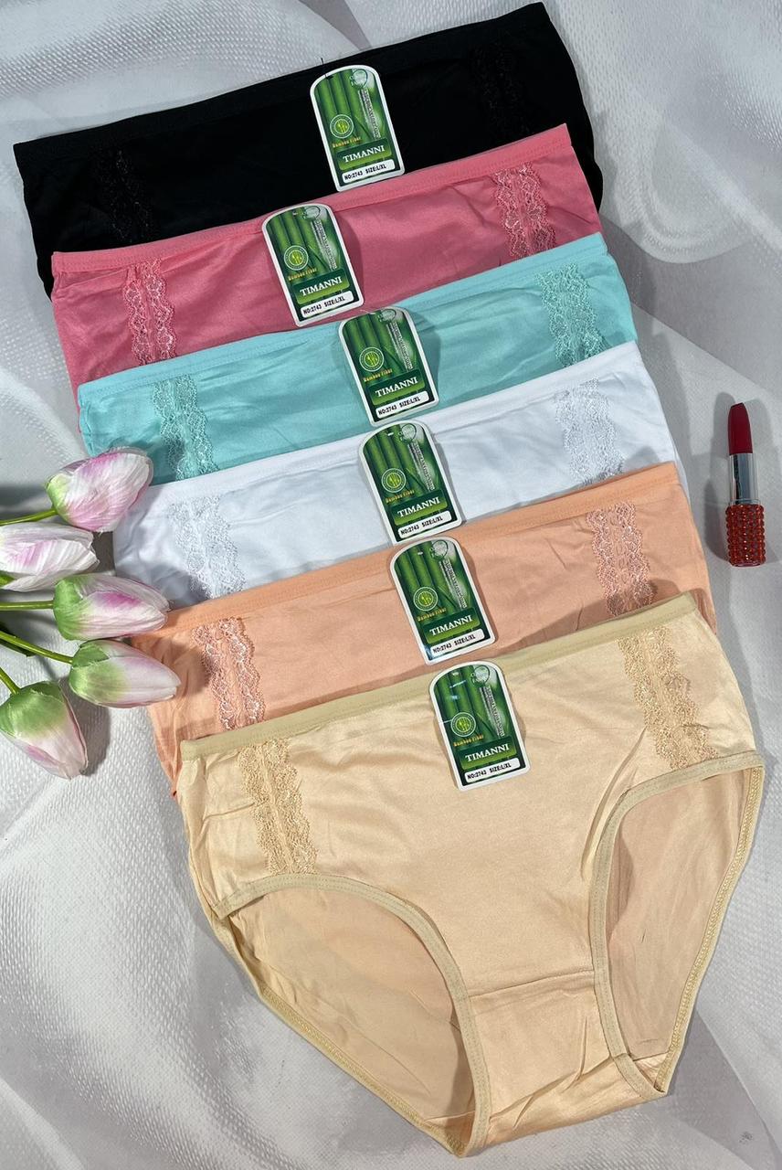 Трусики жіночі Timanni  бамбук  Розмір 🌸l/xl 50-52  🌸Xl/2xl 52-54