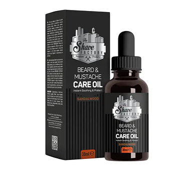 Олія для догляду за бородою та вусами The Shave Factory Beard & Mustache Care Oil 30 мл (10603002)