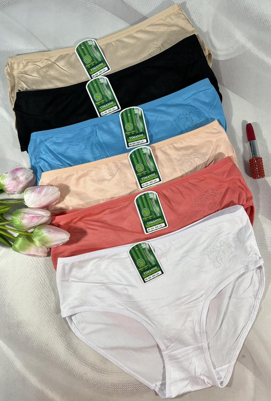 Трусики жіночі Timanni  бамбук  Розмір 🌸l/xl 50-52  🌸Xl/2xl 52-54