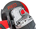 Болгарка (кутова шліфмашина) акумуляторна RED TECHNIC RTSZK0140, фото 8