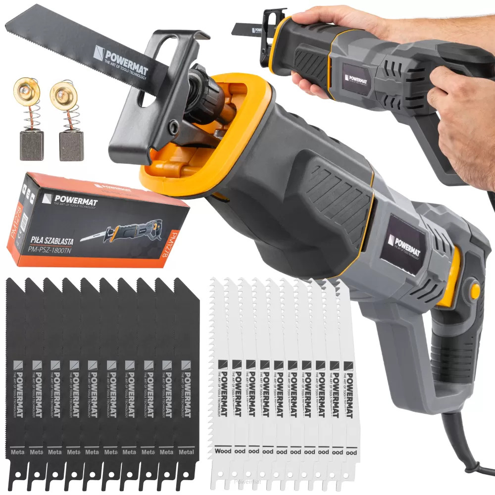 Пила шабельна Powermat PM-PSZ-1800TN, фото 1