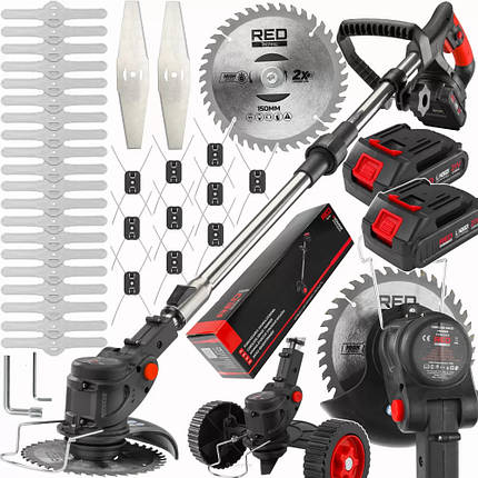 Акумуляторний тример RED TECHNIC RTPKA0104, фото 1