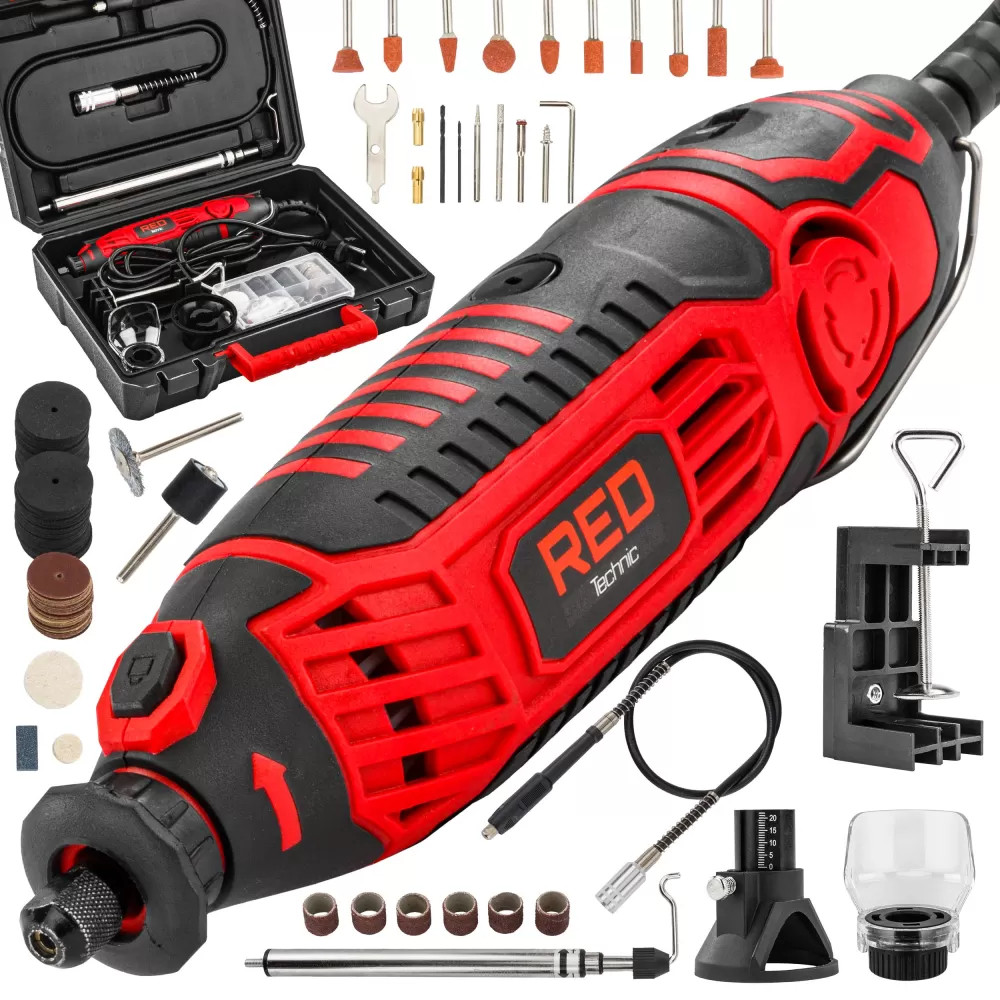 Пряма мінішліфмашина RED TECHNIC RTMST0116