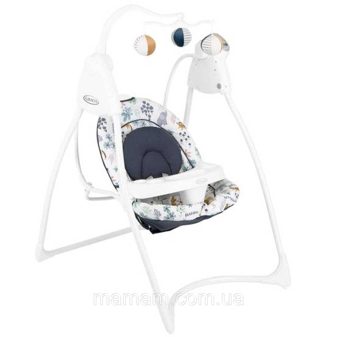 Крісло-гойдалка Graco Lovinhug Into the Wild, фото 1