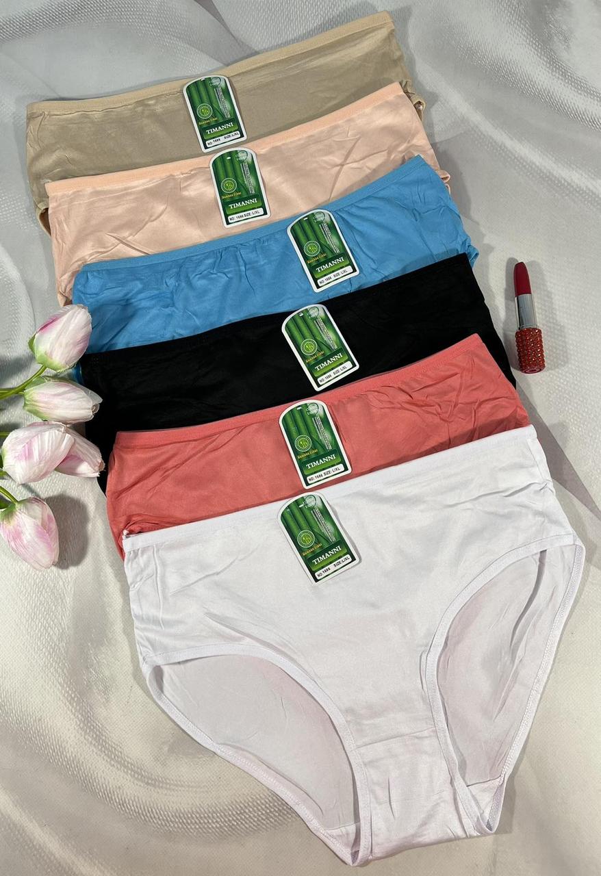 Трусики жіночі Timanni  бамбук  Розмір 🌸l/xl 50-52  🌸Xl/2xl 52-54