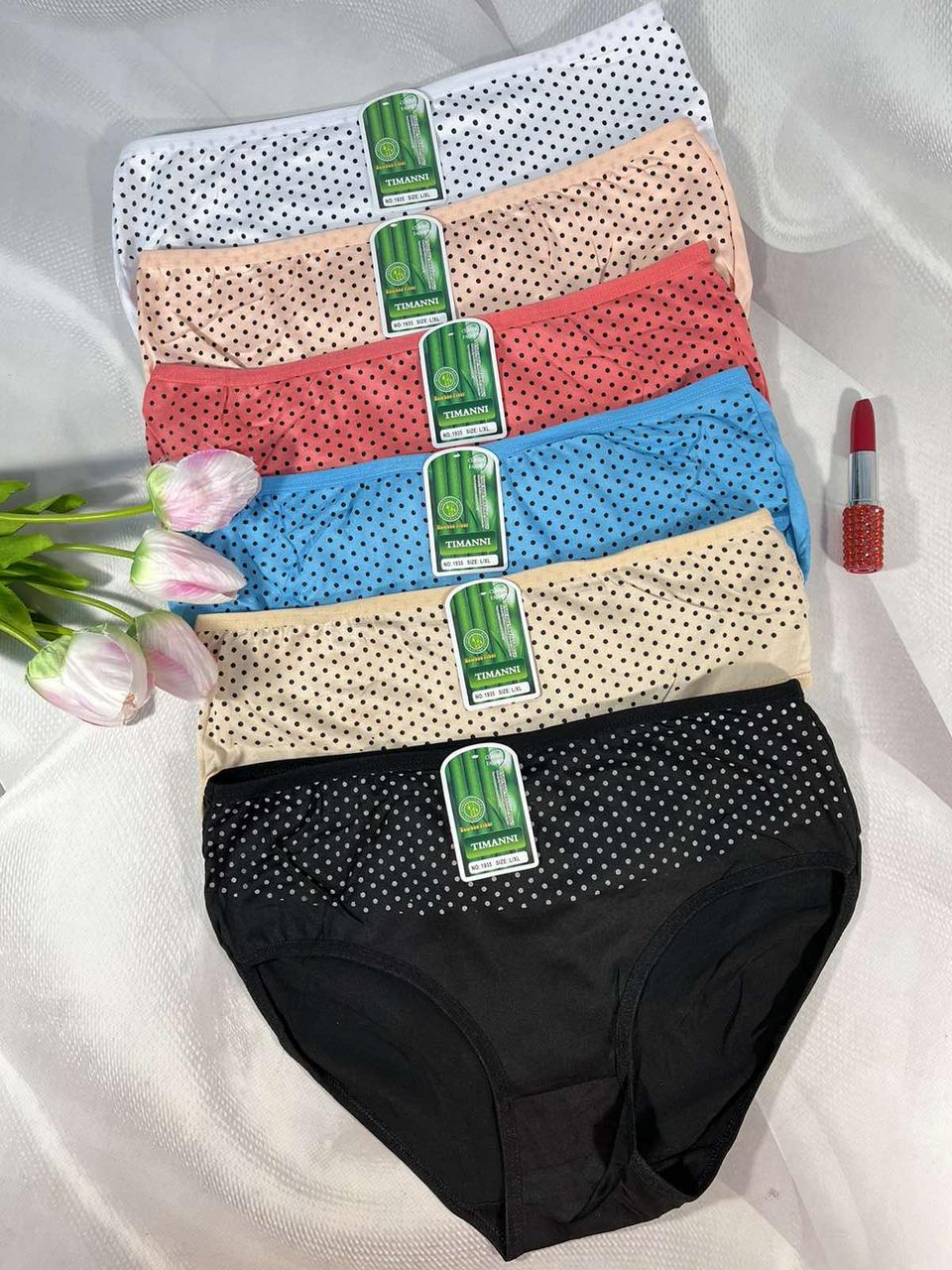 Трусики жіночі Timanni  бамбук  Розмір 🌸l/xl 50-52  🌸Xl/2xl 52-54