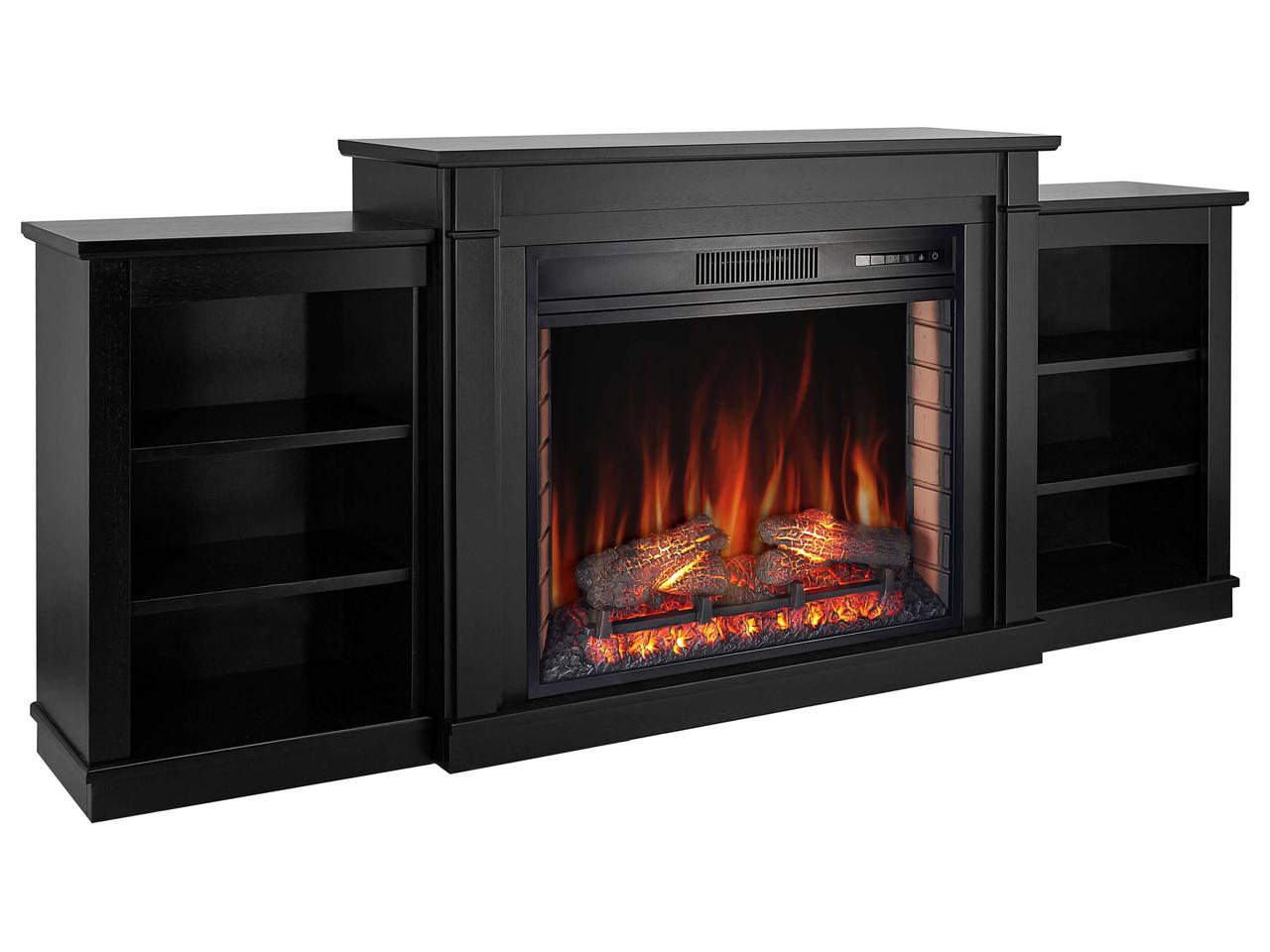 Камінокомплект ArtiFlame Vogue AF28S чорне дерево з обігрівом і звуком горіння вогню, фото 1