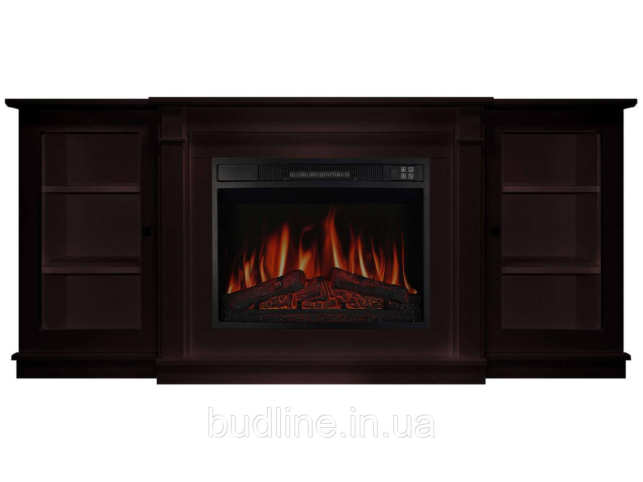 Камінокомплект ArtiFlame Vermont AF23S венге з обігрівом і звуком горіння вогню