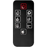 Камінокомплект ArtiFlame Odessa AF23S білий з обігрівом і звуком горіння вогню, фото 4