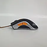 Ігрова дротова миша Razer DeathAdder Overwatch, USB-миша зі світлодіодним підсвічуванням Чорна RZ-169, фото 4