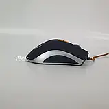 Ігрова дротова миша Razer DeathAdder Overwatch, USB-миша зі світлодіодним підсвічуванням Чорна RZ-169, фото 9