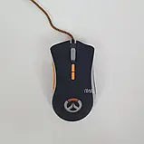Ігрова дротова миша Razer DeathAdder Overwatch, USB-миша зі світлодіодним підсвічуванням Чорна RZ-169, фото 10