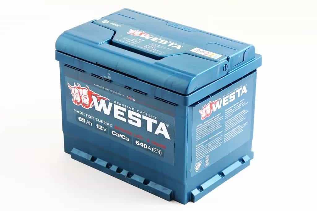 Акумулят. батарея 65 Ач "Westa" (гарантія 24 місяці)