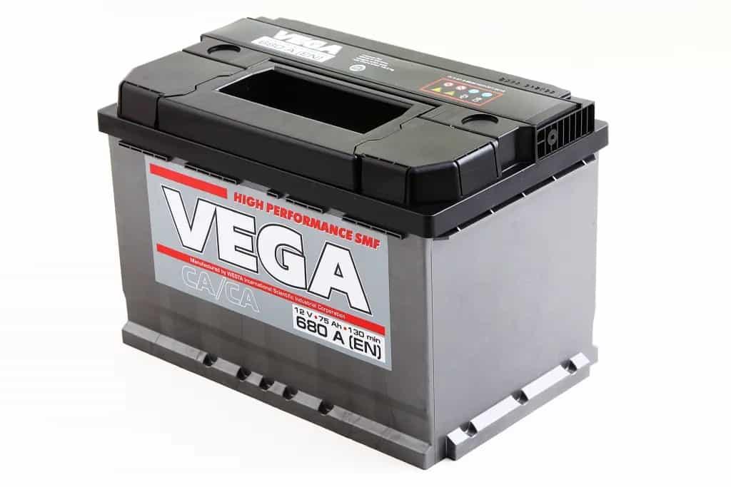 Акумулят. батарея 75 Ач Євро "Vega" Standart (гарантія 18 місяців)