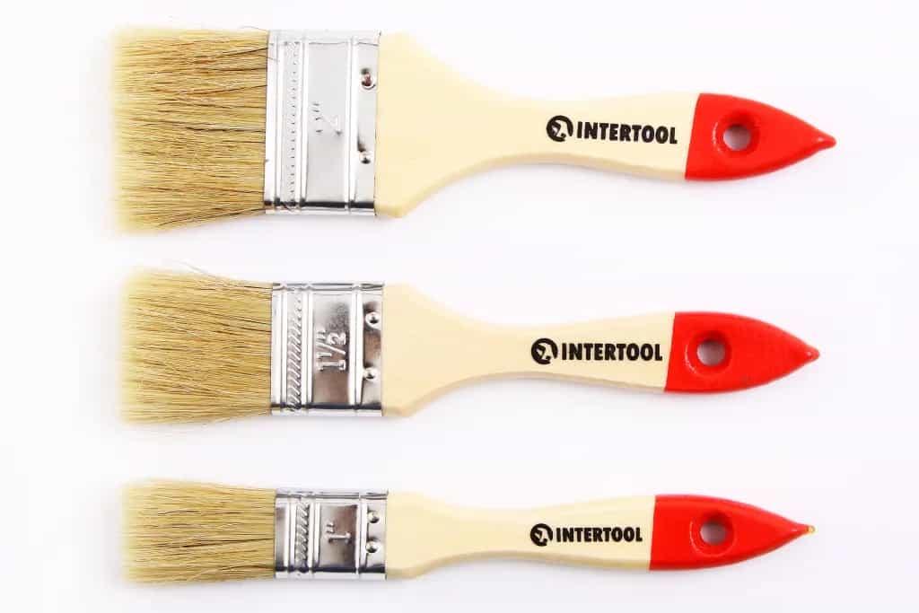 Пензлик флейцевий 3 шт. "Intertool" (1.0", 1.5", 2.0")