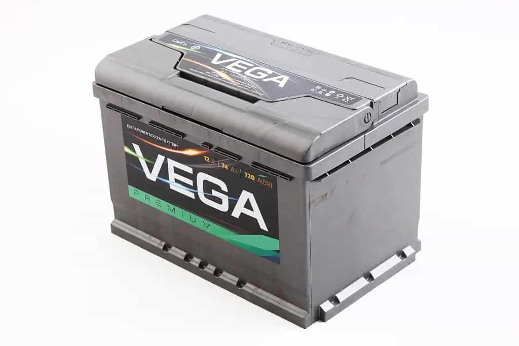 Акумулят. батарея 74 Ач "Vega" Premium (гарантія 24 місяці)