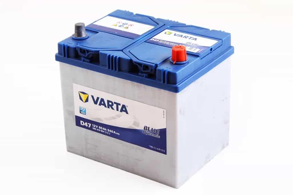 Акумулят. батарея 60 Ач Азія Євро "Varta" Blue Dynamic D47