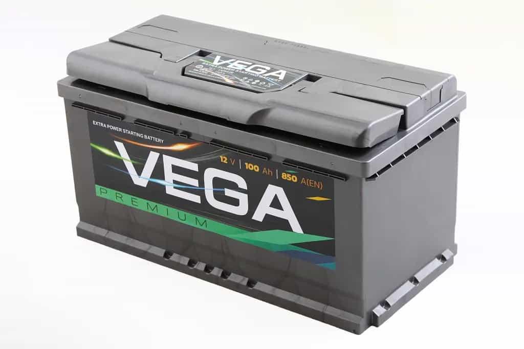 Акумулятор 100 Ач Євро "Vega" Premium (гарантія 24 місяці)