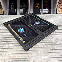 Нарди скляні з деревом BMW 60×30×6см подарунокві, фото 6