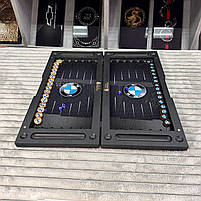 Нарди скляні з деревом BMW 60×30×6см подарунокві, фото 4