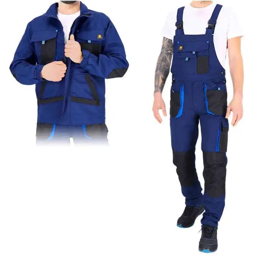 Спецодяг робочий костюм куртка та напівкомбінезон, уніформа чоловіча захисна роба, польша reis