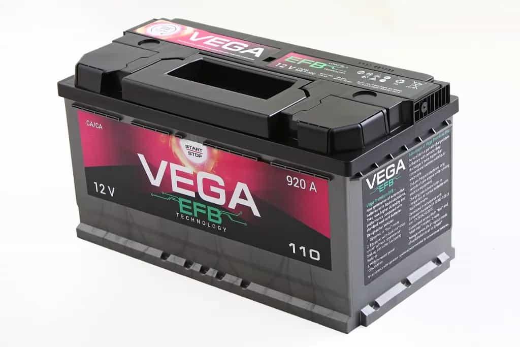 Акумулят. батарея 110 Ач EFB Євро "Vega" (гарантія 24 місяці)