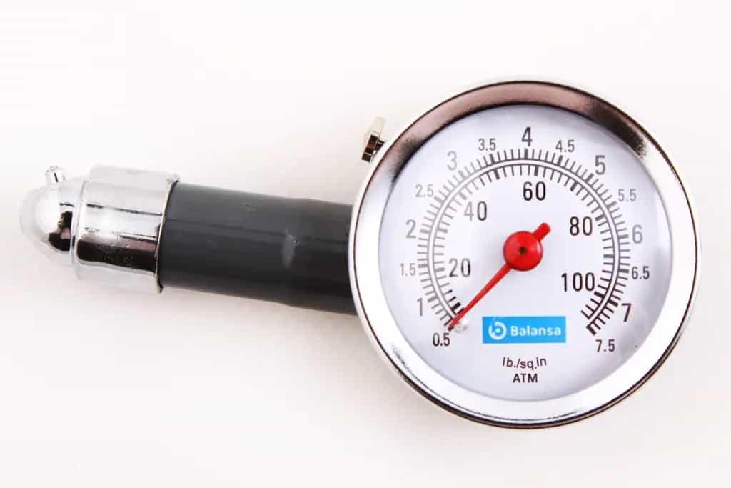 Манометр металевийу пластм. пак. сірий "Balansa", фото 1