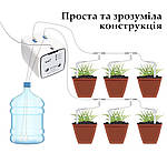 Крапельний полив для 20 рослин Смарт WD-01 Автоматичний крапельний полив Wi-Fi керування через телефон, фото 6
