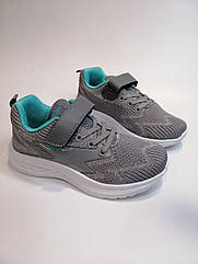 Кросівки для дівчинки American Club 69/233 сірі р.34,36