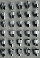 Футорка зворотна Ду15х10 нержавіюча 1/2"Вх3/8"З, н/ж сталь AISI 304, Class 150, BSPP, лита, ISO 4144