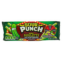 Цукерки жувальні кислі Pickle Roulette SOUR PUNCH128г