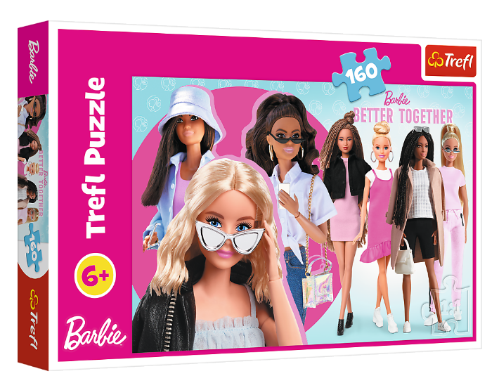 Пазл Разом краще. Барбі. Barbie and her world (160 ел.) 15419 (Trefl)