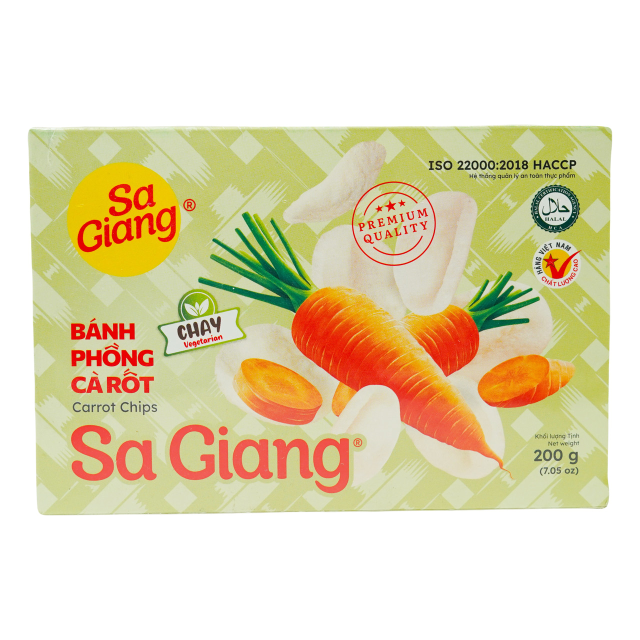 Чипси вегетаріанські SA GIANG 200 г