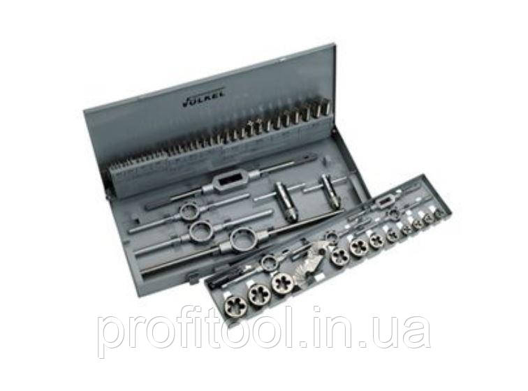 Набір мітчиків та плашок VOLKEL M3-4-5-6-8-10-12-14-16-18-20 (49251), фото 1