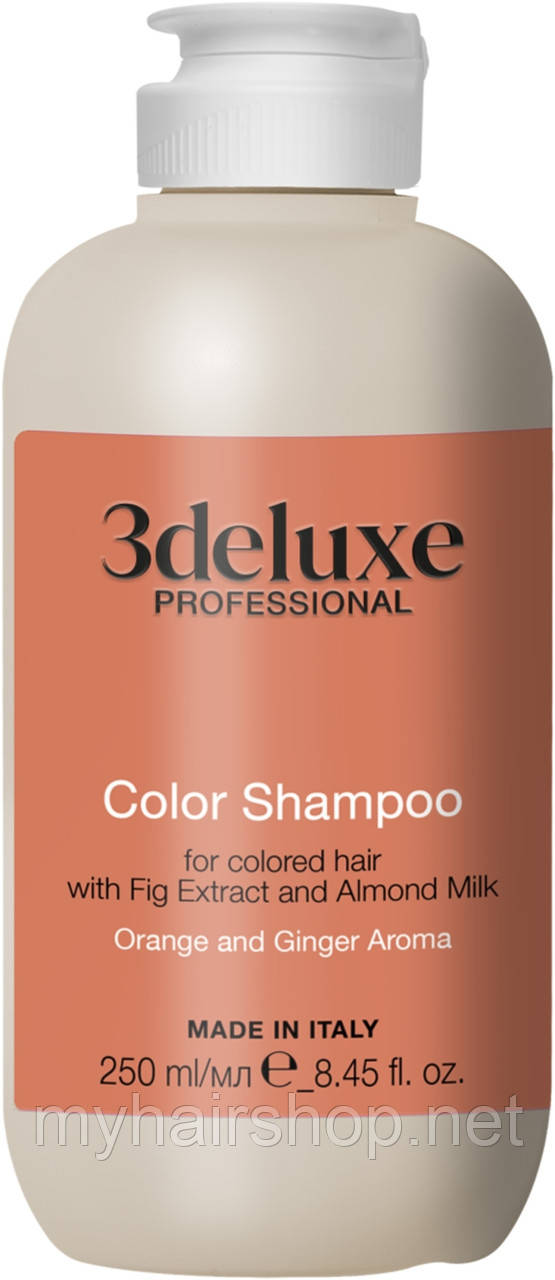Шампунь для фарбованого волосся 3DELUXE COLOR Shampoo 250 мл
