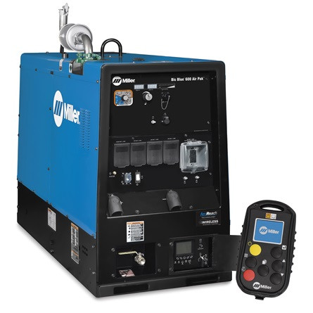 Зварювальний генератор Miller Big Blue® 600 Air Pak™ Truck Mount Spec з бездротовим інтерфейсом керування