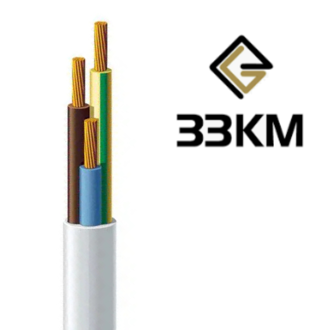 Провід ПВС 3х0.75 ЗЗКМ Запоріжжя круглий