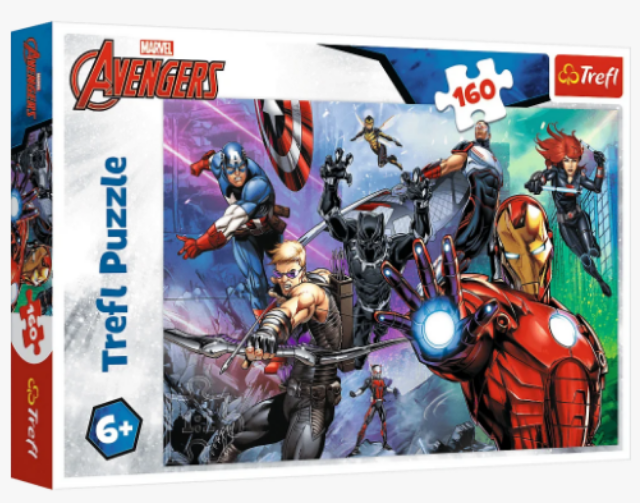 Пазл Герої завжди напоготові. MARVEL (160 ел.) 15424 (Trefl)