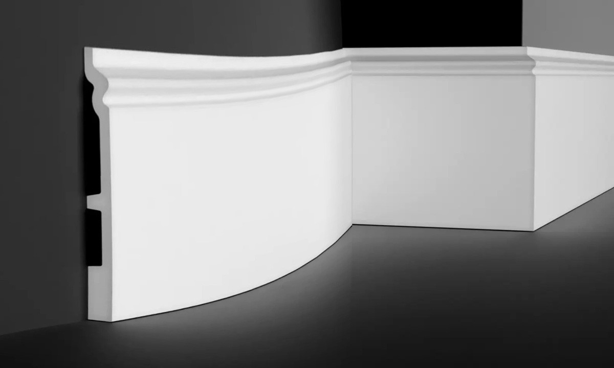 Плінтус гнучкий Gaudi CR3248 Flex (200х18х2000) мм, фото 1