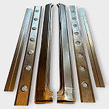 Пороги зовнішні,короб +підсилювач + з"єднувачі ВАЗ 2101,04,05,06,07 (комплект 6 частин) товщина 1.2 мм вир-во Туретчина, фото 2